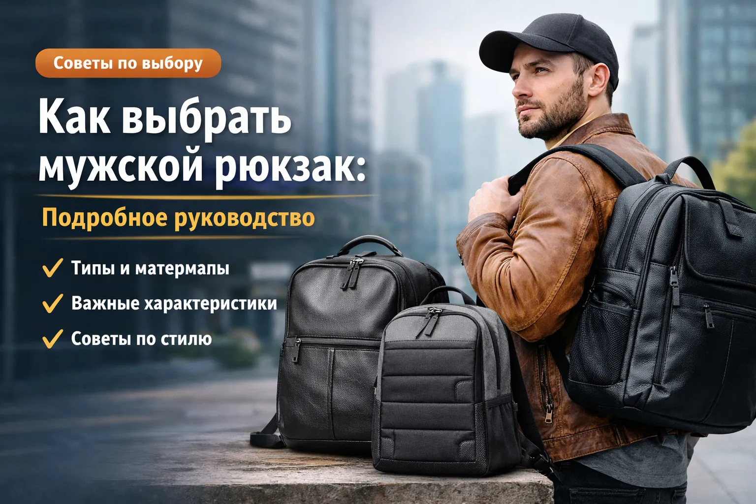 Как выбрать мужской рюкзак: подробное руководство Как выбрать мужской рюкзак: подробное руководство