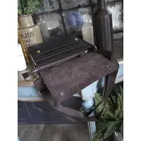 Сумка мужская через плечо Ruff Ryder 4472 A4 из натуральной кожи