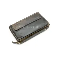 Клатч из натуральной кожи, кошелек - портмоне Briefcase 9043