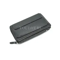 Клатч мужской кожаный Briefcase 9043BL для телефона