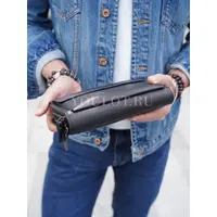 Клатч мужской Briefcase 9069-1 из натуральной кожи для телефона и документов