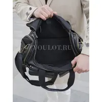 Сумка дорожная из натуральной кожи с двумя карманами Briefcase 1002