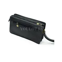 Клатч мужской с карманом для телефона Briefcase 302 BLACK