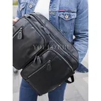 Сумка-рюкзак Briefcase 432, трансформер из натуральной кожи