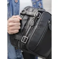 Сумка-рюкзак Briefcase 432, трансформер из натуральной кожи