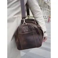 Сумка дорожная из натуральной кожи с отделом для обуви Briefcase 52