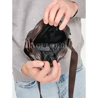 Сумка мужская через плечо, барсетка кожаная Briefcase 6108