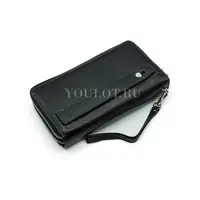Клатч мужской кожаный Briefcase 7M-1128 с двумя молниями