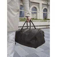 Сумка дорожная Briefcase 9801-55 из натуральной кожи с отделением для обуви