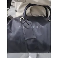Сумка дорожная из натуральной кожи с отделением для обуви Briefcase 9804 черная