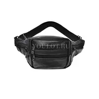 Сумка мужская на пояс, бананка кожаная Briefcase 001