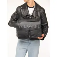 Портфель-сумка Ruff Ryder 1608-1 для документов и ноутбука кожаный Old Money