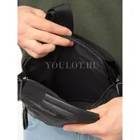 Сумка мужская через плечо из натуральной кожи Ryff Ryder 89060 с ручкой и ремнем