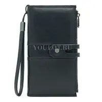 Кошелек женский Briefcase C2156 для денег и документов черный
