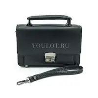 Барсетка мужская на плечо Briefcase C5282-18 черная