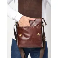 Кожаная сумка через плечо мужская офисная Ryff Ryder 9118