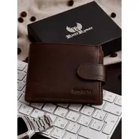 Мужской кошелек Ruff Ryder 38483W-1 с зажимом коричневый кожа