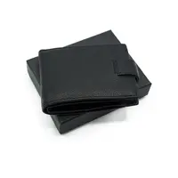 Кошелек мужской Ruff Ryder 38483W с зажимом черный из натуральной кожи