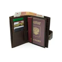 Брендовое портмоне мужское Ruff Ryder 38485MP-1 для документов и денег из натуральной кожи