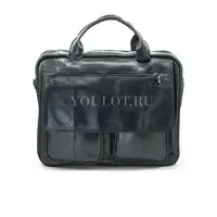 Мужской кожаный портфель Briefcase ​191221 для ноутбука и документов