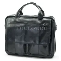 Мужской кожаный портфель Briefcase ​191221 для ноутбука и документов