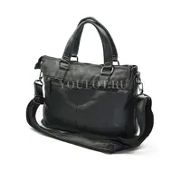 Мужской кожаный портфель Briefcase​с 33662# ручками и съемным плечевым ремнем