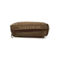 Кошелек женский кожаный с минималистичным дизайном Briefcase 391244/0 бежевый