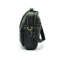 Портфель мужской кожаный Briefcase 5035 с плечевым ремнем