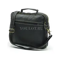 Портфель мужской кожаный Briefcase 5035 с плечевым ремнем