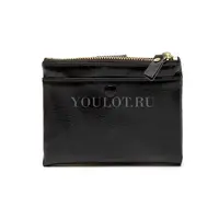 Женский кожаный кошелек с удобным доступом к картам Briefcase 6019 черный