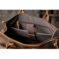 Мужской портфель 893429-12D из воловьей кожи