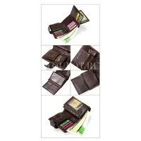 Портмоне мужское для денег и карт кожаное Briefcase 9050 BR