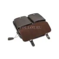 Портфель кожаный Briefcase 91503# Coffee для документов и ноутбука