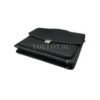 Классический портфель Briefcase ​C003-01 BLACK для документов с замком