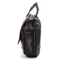 Мужской кожаный портфель Briefcase СМ1\Г BROWN с отделением для ноутбука