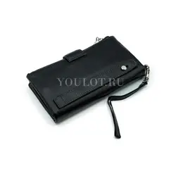 Клатч мужской кожаный Briefcase на кнопке