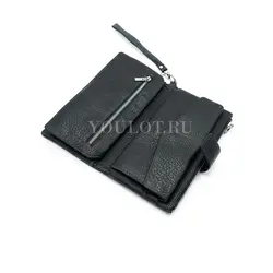 Клатч мужской кожаный Briefcase на кнопке