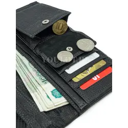 Мужской кожаный клатч Briefcase на кнопке