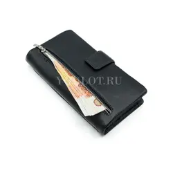 Мужской кожаный клатч Briefcase на кнопке