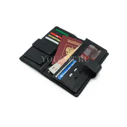 Мужской кожаный клатч Briefcase на кнопке