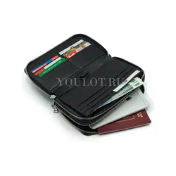 Мужской кожаный клатч для телефона и документов Briefcase