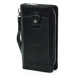Клатч мужской кожаный Briefcase с карманом для телефона