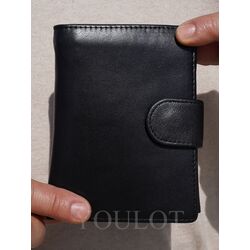 Портмоне для денег и карт кожаное