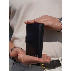 Портмоне для денег и карт кожаное