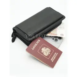 Клатч мужской Briefcase из натуральной кожи для телефона и документов