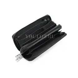 Клатч из натуральной кожи, кошелек - портмоне