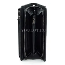 Мужской кожаный клатч Briefcase на молниях