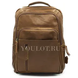 Рюкзак мужской кожаный Briefcase с ручкой