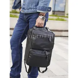 Сумка-рюкзак Briefcase, трансформер из натуральной кожи