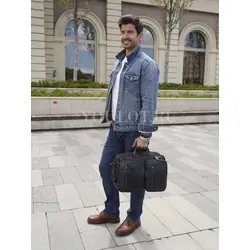 Сумка-рюкзак Briefcase, трансформер из натуральной кожи